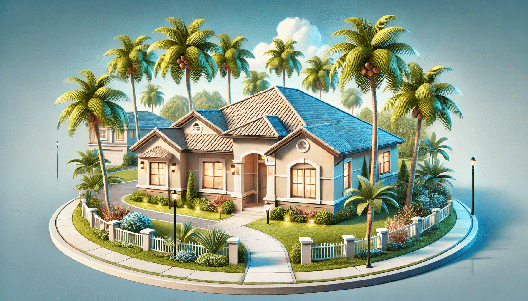 DALLE2024-12-0318.47.13-Awide-anglebeautifullydetailedillustrationofacozyFloridahomesurroundedbypalmtreesincorporatingsubtlevisualelementsrepresentingrev-ezgif.com-webp-to-png-converter-min